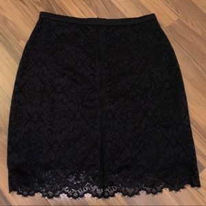 Aritzia Wilfred Lis Lace Mini Skirt